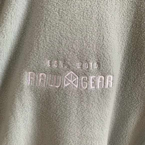 RAWGEAR Fleece Mock Neck Jacket NWT Size: L🌴 - Picture 5 of 7